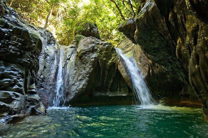 27 waterfalls PUERTO PLATA - From the Top: The 30-Minute Hike and the Jump-Down Energy