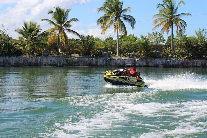 Aqua Adventure: Jet Ski + Aqua Karts - Cave Swim on the River and Relaxing at Macao Beach
