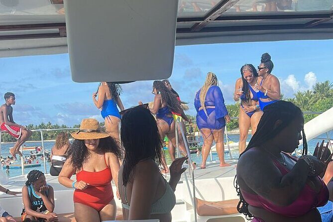 Catamaran and Snorkeling Party with Drink Included in Punta Cana - Dolphin viewing from afar: photos without extra cost
