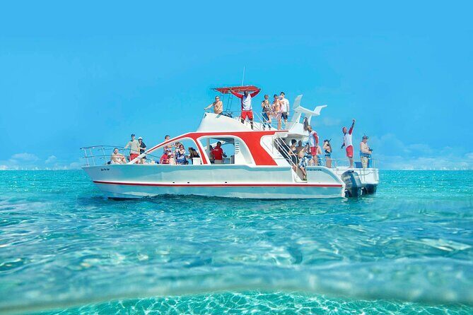 Catamaran and Snorkeling Party with Drink Included in Punta Cana - The natural pool stop: where the vibe shifts into “stay awhile”