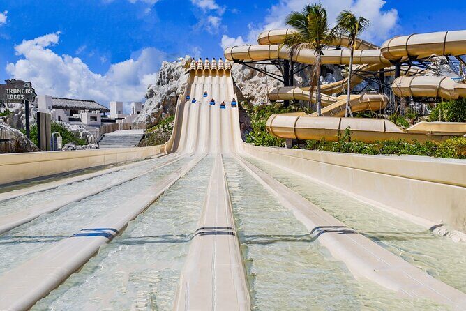 El Dorado Water Park Full Entry and Transfer from Punta Cana - Kids Splash Zone: Small Pools, Mini Slides, and Interactive Play
