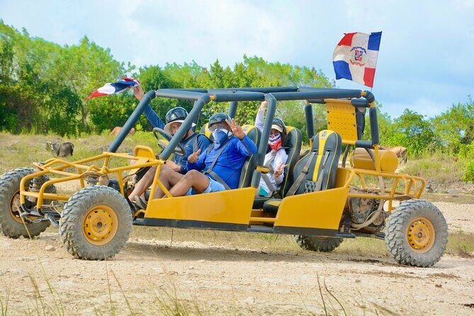 Family Buggy Adventure in Punta Cana – Up to 4 People per Vehicle - From Pickup to Macao Beach: What the First Leg Feels Like