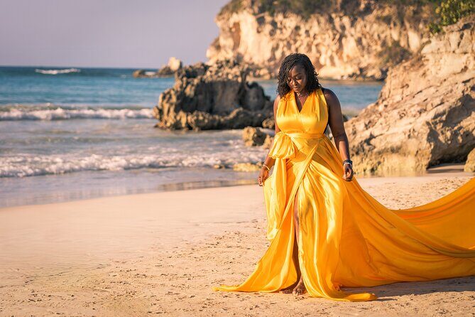 Flying Dress Photoshoot (2 Dresses) – Punta Cana – Photographer - The dresses, the posing, and how the photographer keeps it easy