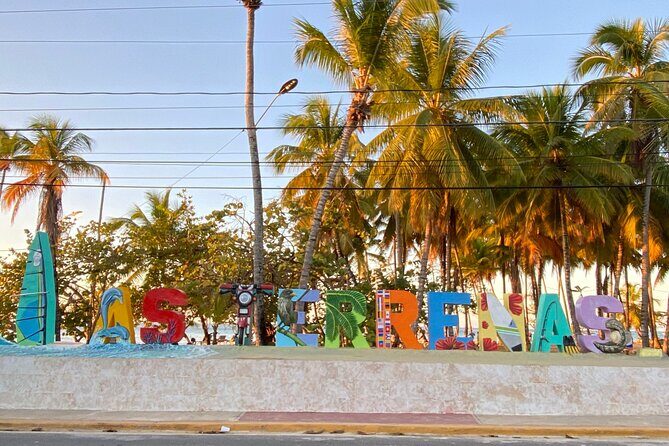 Full day tour Samana, Las Terrenas and El Limón from Santo Domingo - Las Terrenas Boulevard time: seaside town views from the road