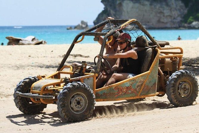 Half-Day Dune Buggy and Breef Safari at River Cave Macao Beach - Macao Beach Finish: Swim Time and a Big-Scene Water Break