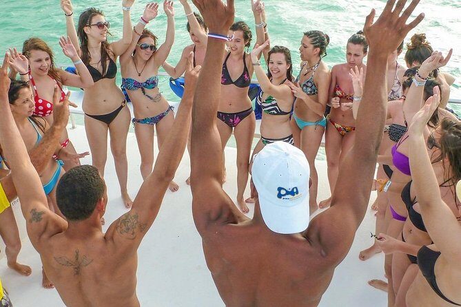 Half-Day Punta Cana Booze Party Cruise Experience - Double-Decker Catamaran Fun: Slide, Music, and an Open Bar