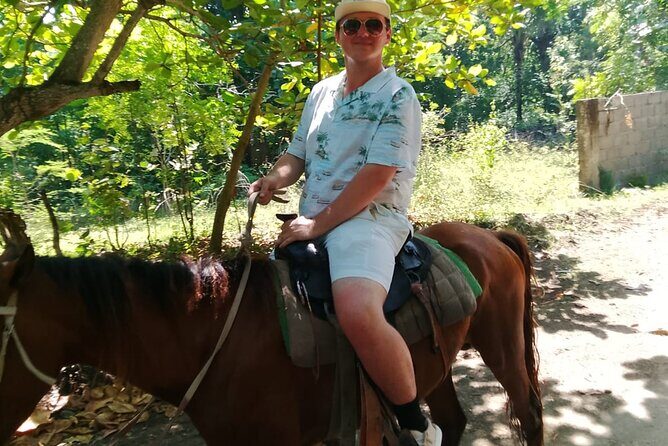 Horseback Riding in the Dominican Countryside from Puerto Plata - The 90-minute guided trail: streams, countryside paths, and real time outdoors