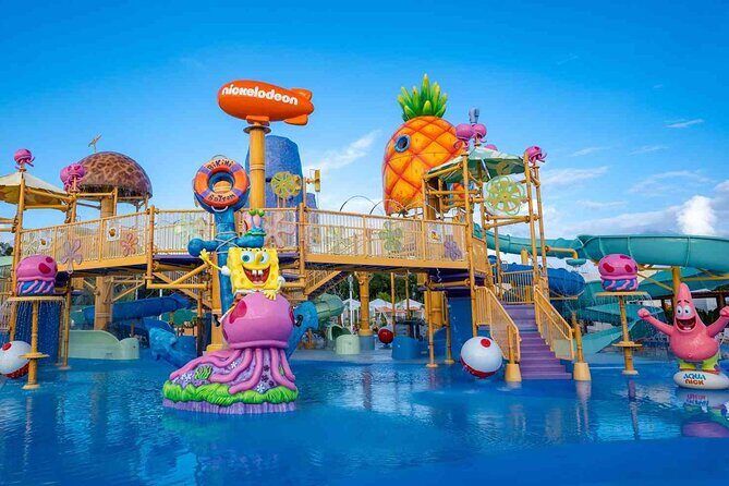 Nickelodeon Punta Cana Day Pass to Aqua Nick Water Park - Unlimited snacks and drinks: value for families who get hungry fast