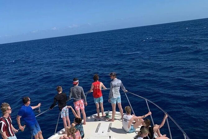 Private Cruise on a Hatteras 52 - Underwater Viewing: Ocean Conditions Are the Boss