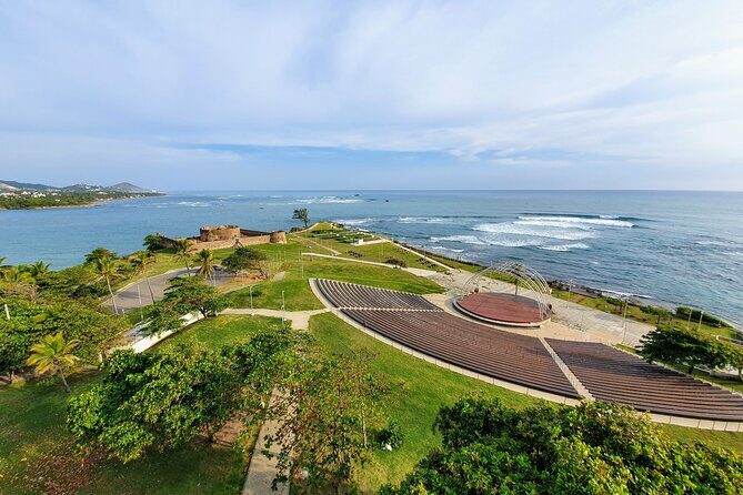 Private Tour: Damajagua Waterfalls + Puerto Plata City Tour - Malecón Puerto Plata and Fort San Felipe views: the sea-air payoff