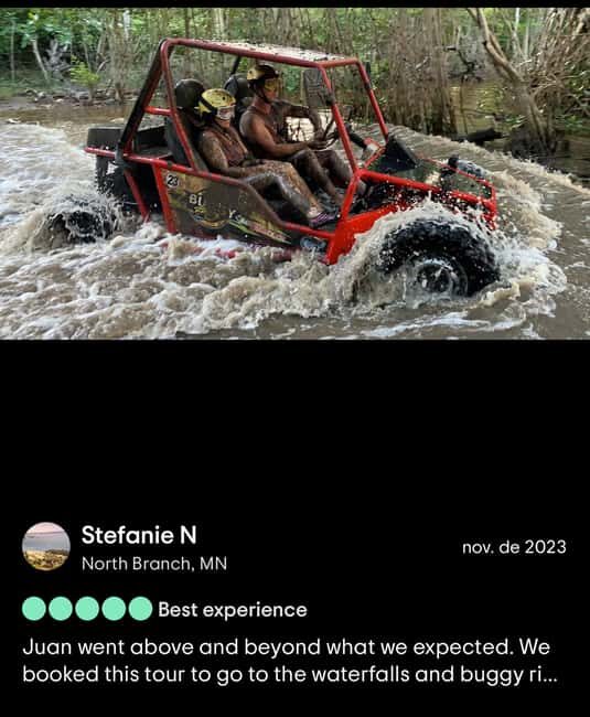 Puerto Plata: Buggy for 2 Excursion - Pickup, van ride, and meeting the team