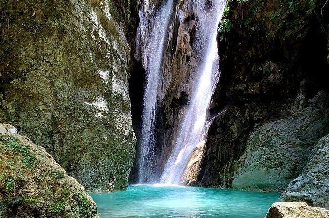 Puerto Plata Rejoya River Excursion Amber Cove Taino Bay Hotels - Waterfall time, plus the 7 waterfalls connection