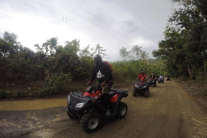 Puerto Plata Shore Excursion: ATV adventure for Amber Cove & Taino Bay Passenger - Playa Bergantín Stop: Swim Time and Snack Run (30 Minutes)
