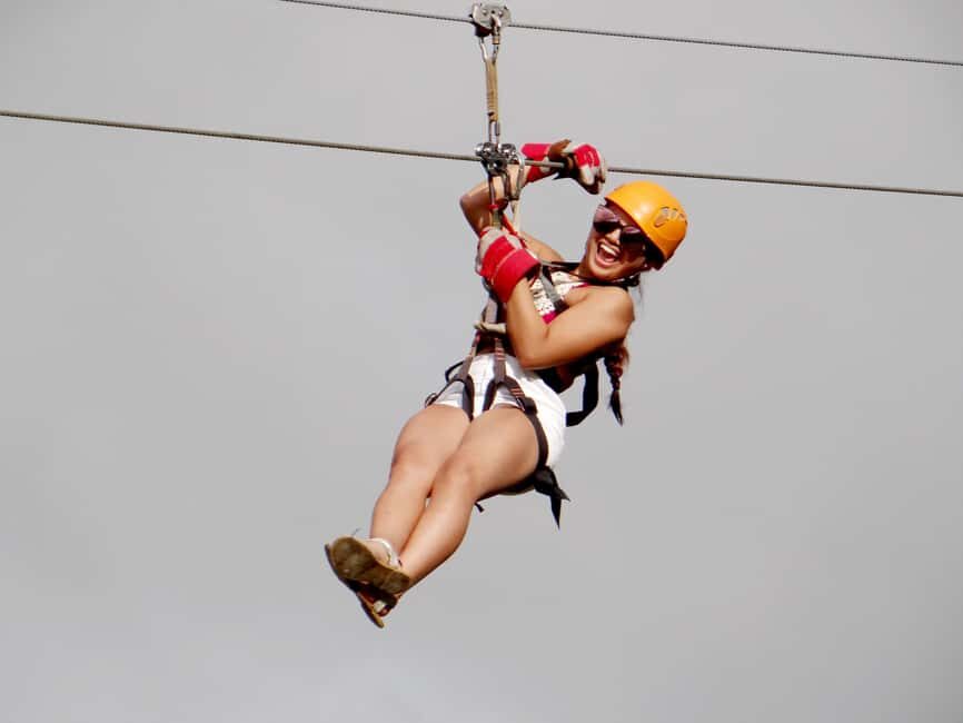 Puerto Plata: Zip Line, Horseback Riding, & Waterfall Combo - Zip Lining After the Horses: Six Lines and a Real Safety Check