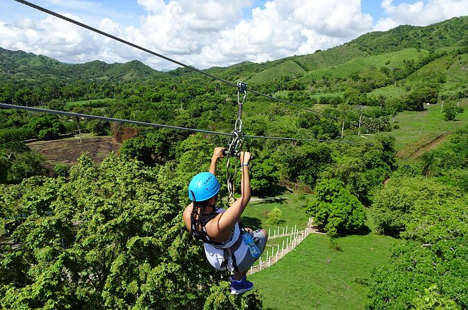 Ride N Zip Adventure - The Petting Zoo And Dominican Lunch: The Part People Remember Later