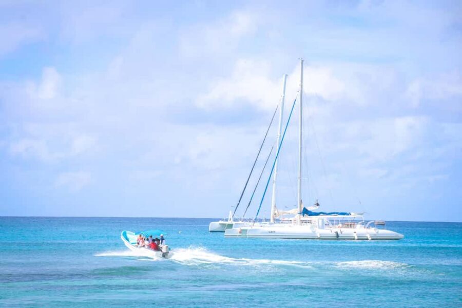Santo Domingo: Saona Island Cataraman Food And Drink - Drinks and Entertainment: Mojito Time, Then Dance Energy