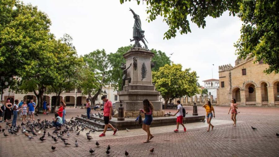 Santo Domingo Tour with caves from Punta Cana - Columbus Lighthouse: a quick stop with a big name