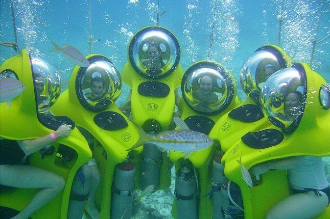 Scuba Doo Diving Scooters in Punta Cana - Snorkeling time and the glass-bottom boat: how this combo helps your day