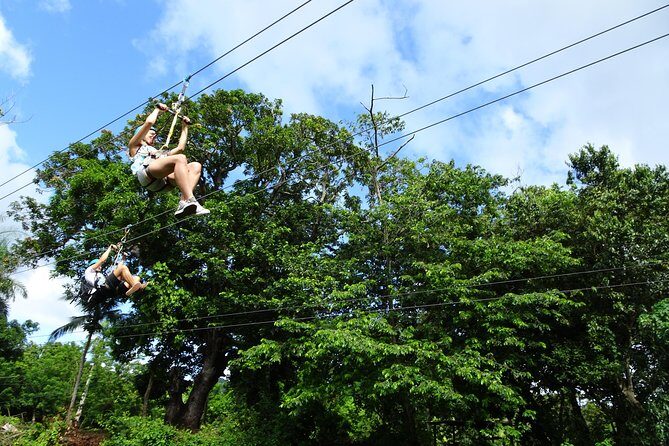 Shore Excursion: Zip Line Adventure - Amber Cove to Country World Adventure Park: quick transfer, early start