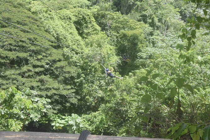 Tour to 7Waterfalls in Damajagua with Zip Line and Lunch Included - What happens in the waterfall area: slides, jumps, and zip lines beside water
